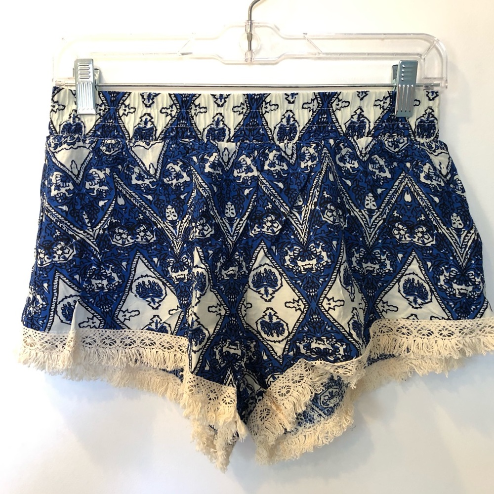 Blue summertime shorts